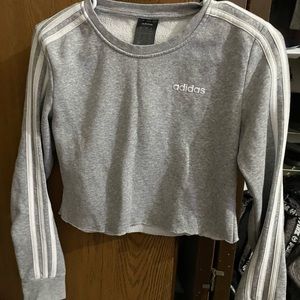 adidas crop crew neck